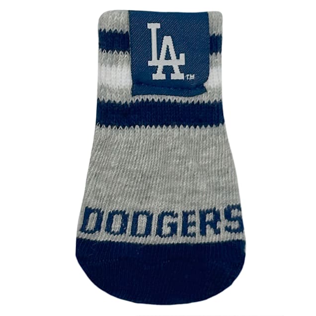 Pets First La Dodgers Pet Socks, XSmall/Small Petco