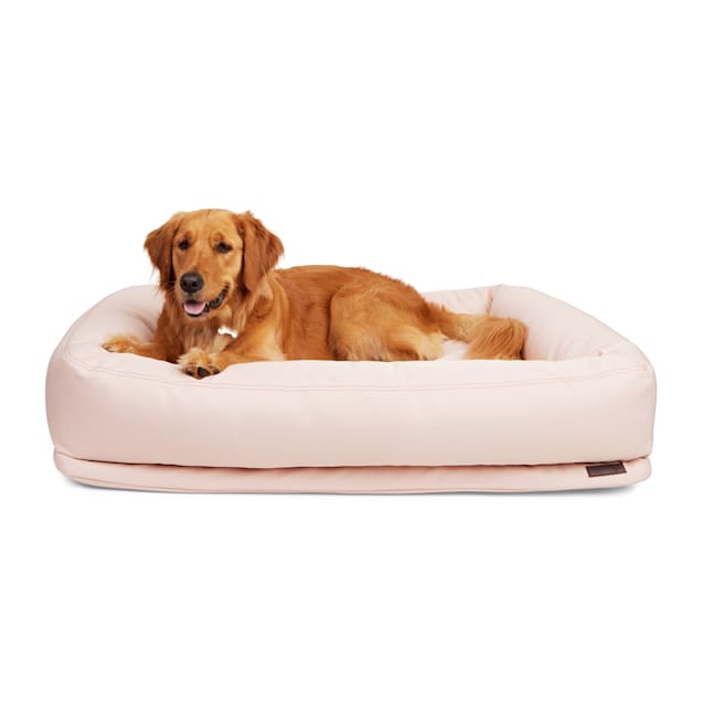 Reddy Pink Recycled Outdoor & Indoor Dog Bed, Large