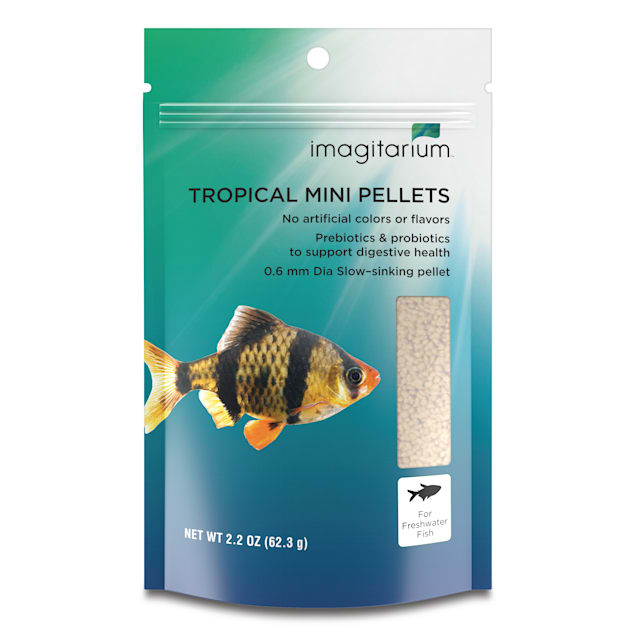 Imagitarium Micro Tropical Fish Pellets, 2.2 oz. Petco