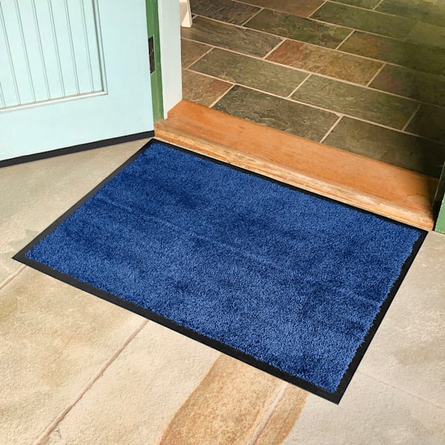 Bungalow Flooring Dirt Stopper Supreme Deeper Navy 2 x3 Floor Mat