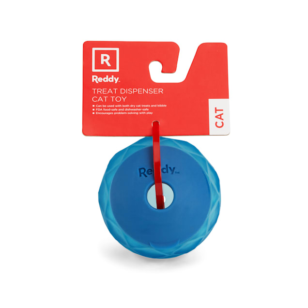 Reddy Blue Treat Dispensing Cat Toy