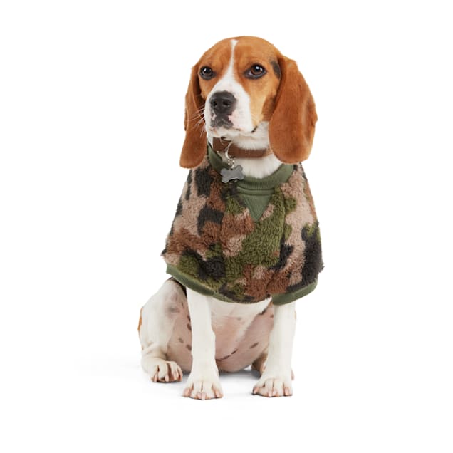 Camouflage dog sweater outlet