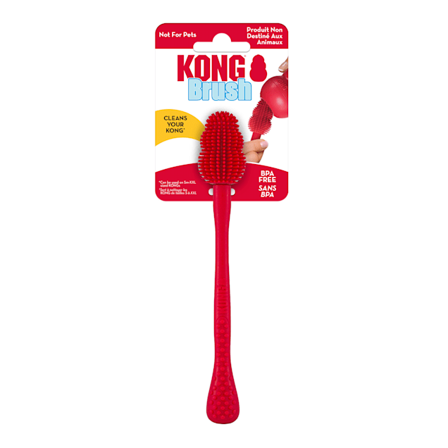 Dog brush deals kong