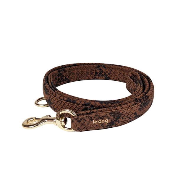 Coach leather cheap dog leash