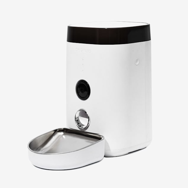 Dogness White Wide View Cam Feeder 4 Liters Petco