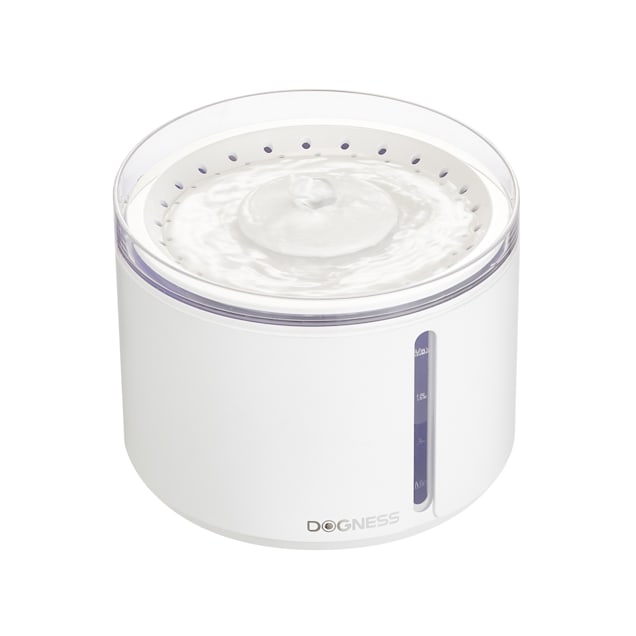 Dogness White Automatic Pet Water Fountain 2.2 Liters Petco