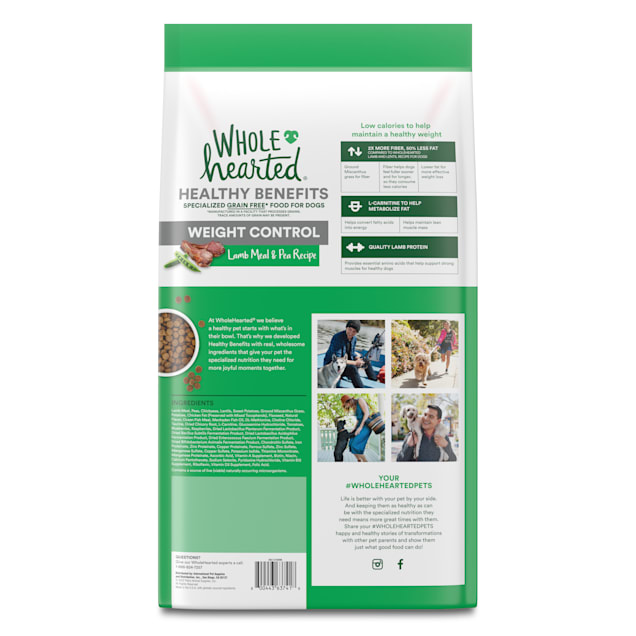 Wholehearted dog food 25 lbs outlet