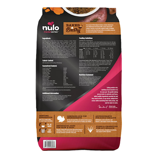 Nulo dog clearance food ingredients