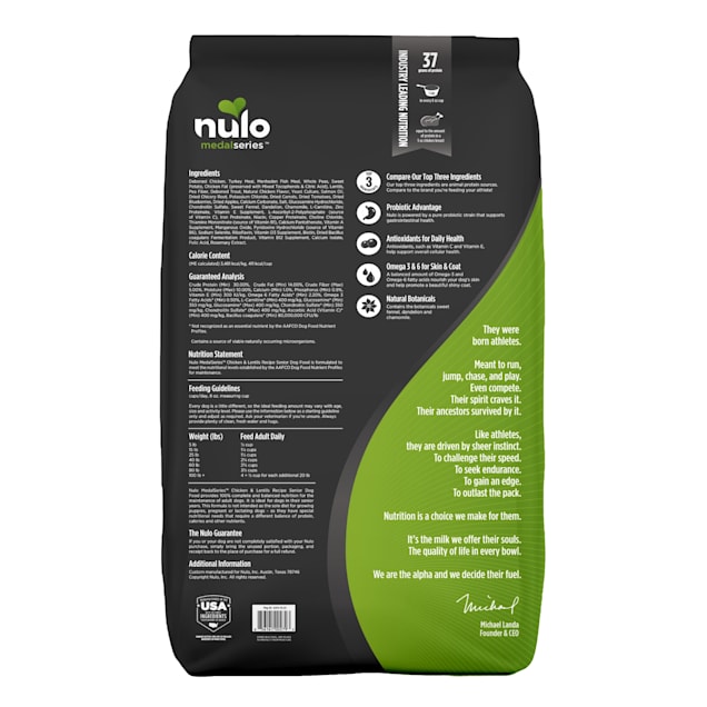 Nulo dog food ingredients shop