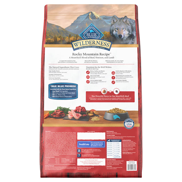 Wilderness dog 2025 food ingredients