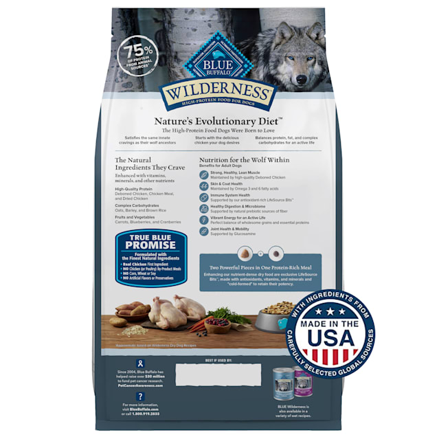Blue buffalo dog food online high protein
