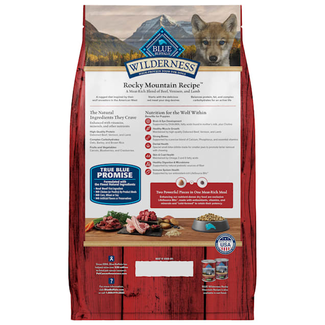 Blue Buffalo Blue Wilderness Red Meat with Grain Rocky Mountain