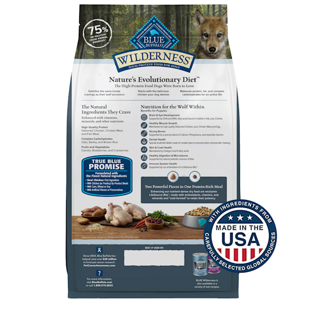 Wilderness high new arrivals protein dog food