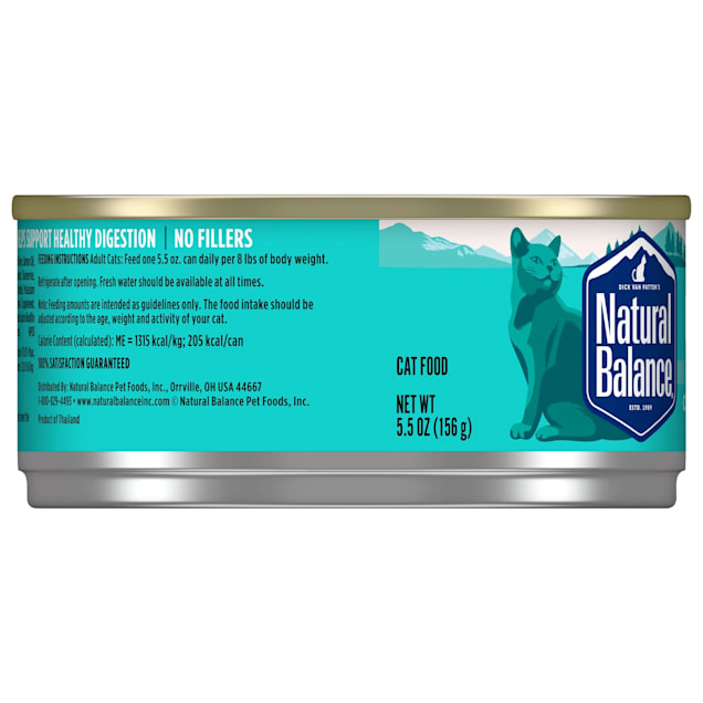 Natural Balance Original Ultra Grain Free Chicken Recipe Wet Cat Food 5.5 oz. Case of 24