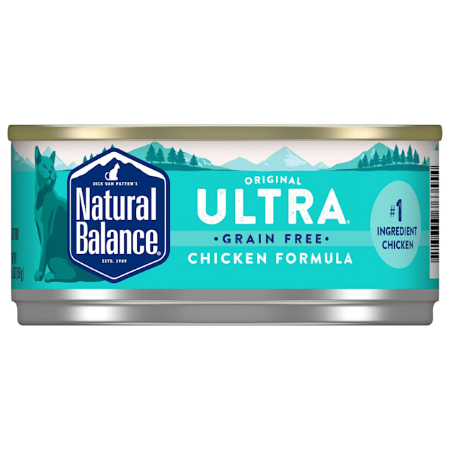 Natural Balance Original Ultra Grain Free Chicken Recipe Wet Cat Food 5.5 oz. Case of 24