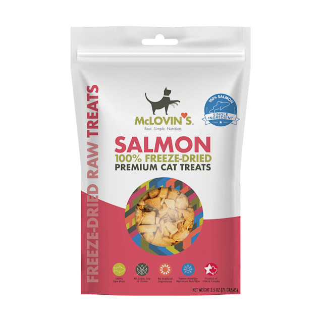 McLovin s Pet Freeze Dried Salmon Cat Treats 2.5 oz. Petco