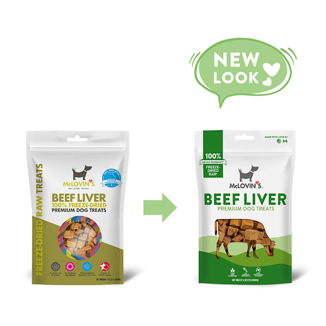 McLovin s Beef Liver Freeze Dried Dog Treats 4oz