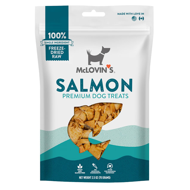 McLovin s Pet Freeze Dried Salmon Dog Treats 2.5 oz. Petco