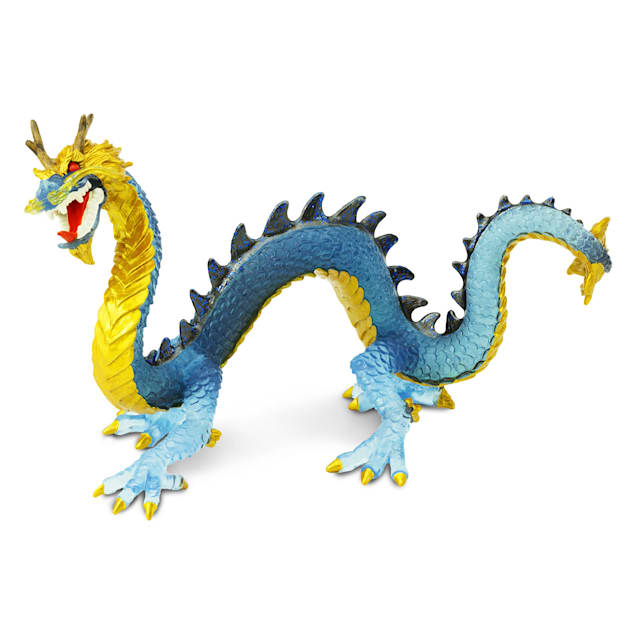 水晶龍　置物NO24-350 Safari Ltd Krystal Blue Dragon Toy Figure | Petco