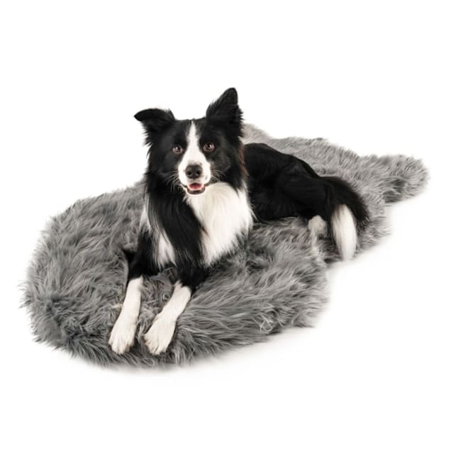 Puprug Faux Fur Orthopedic Dog Bed