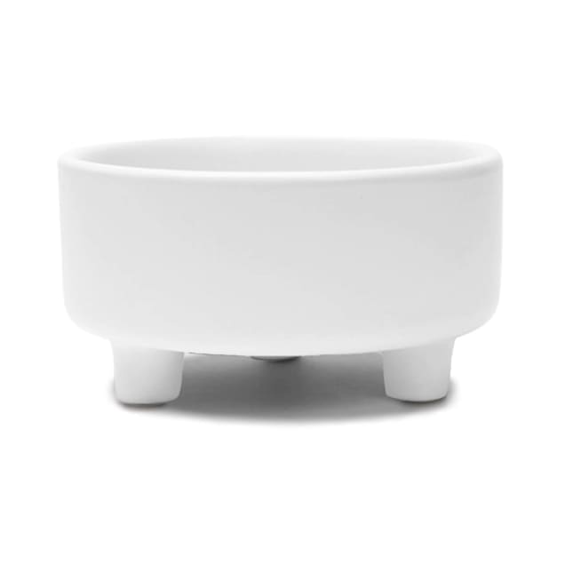 Waggo Uplift White Dog Bowls 2 Cups Petco