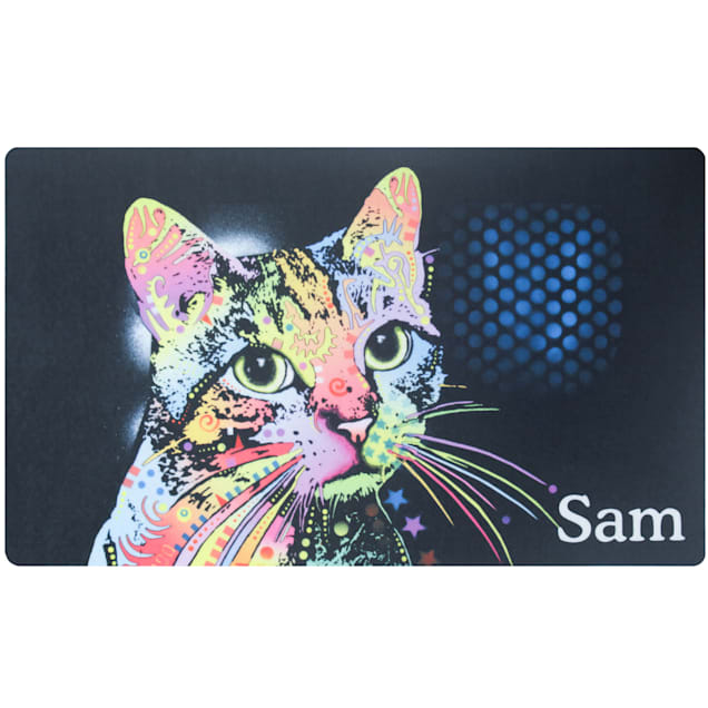 Personalized cat mat hot sale