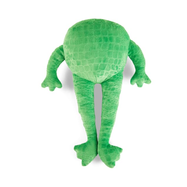 Leaps & Bounds Plush Long-Limbed Frog Dog Toy, X-Large