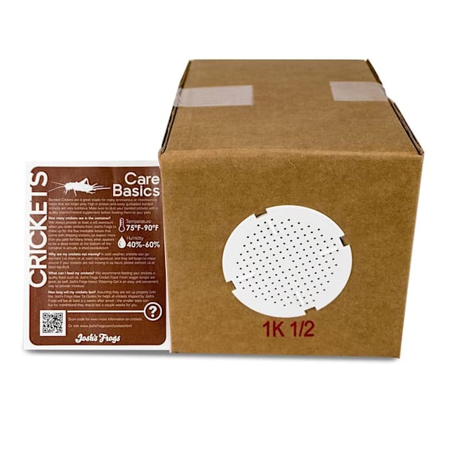 Banded Crickets 1/2", 1000 Count Petco