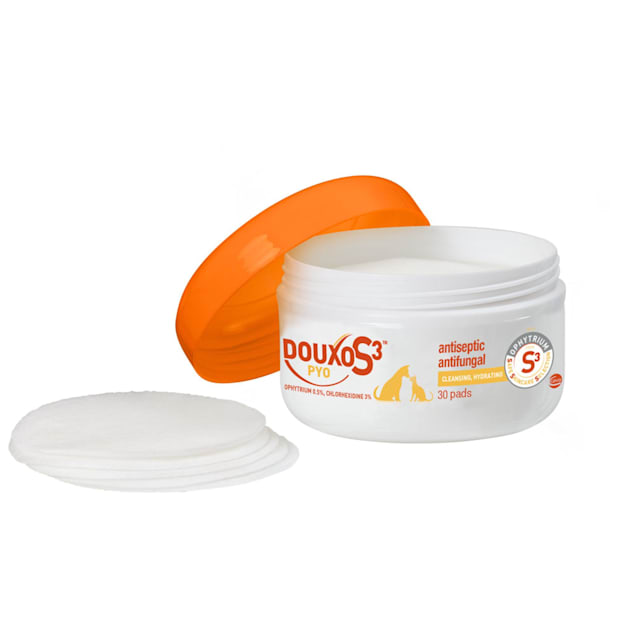 Douxo S3 PYO Wipes for Dogs Count of 30 Petco