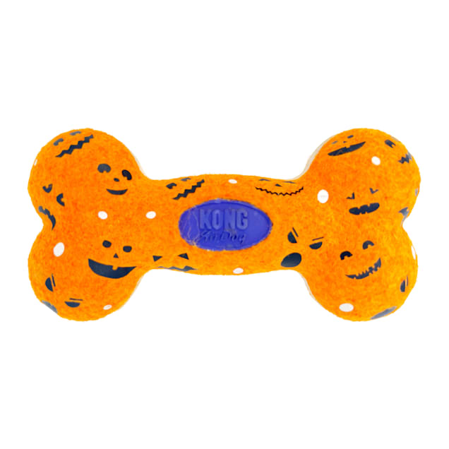 KONG Halloween AirDog Squeaker Bone Dog Toy X Large Petco