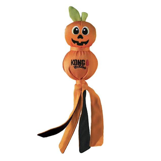 KONG Halloween Wubba Pumpkin Dog Toy Medium