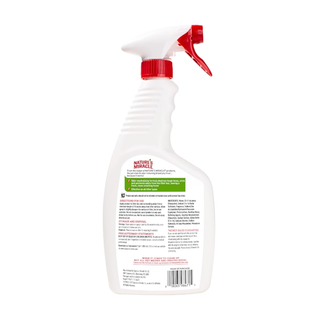 Nature's miracle walnut litter top