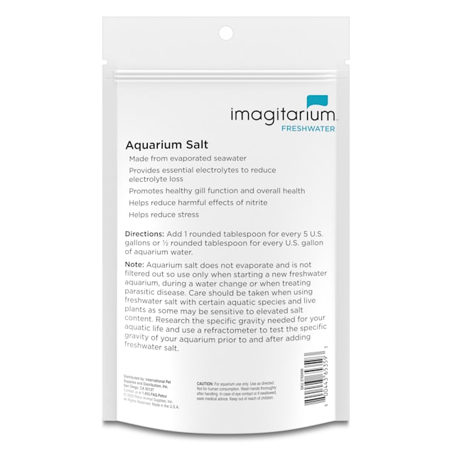 Petco aquarium salt hot sale