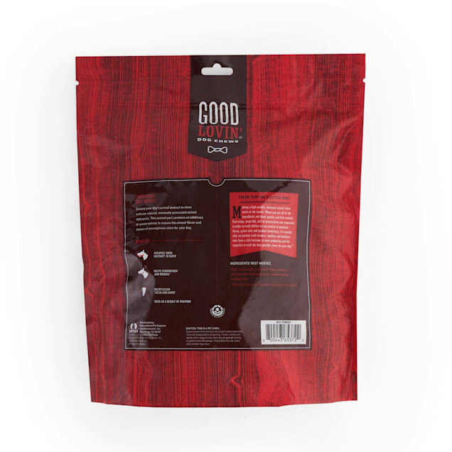 Good Lovin' Traditional Beef Hoof Dog Chews, 14 Count of 10