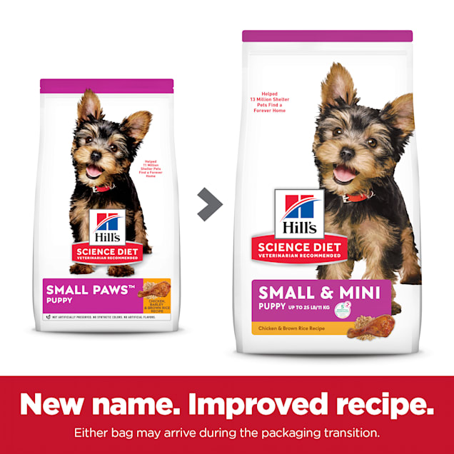 Hills puppy best sale food small breed