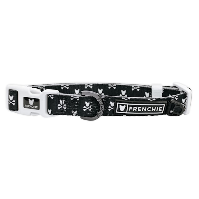 Bad to the top bone dog collar