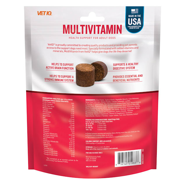 VetIQ Multivitamin Soft Chews 60 ct