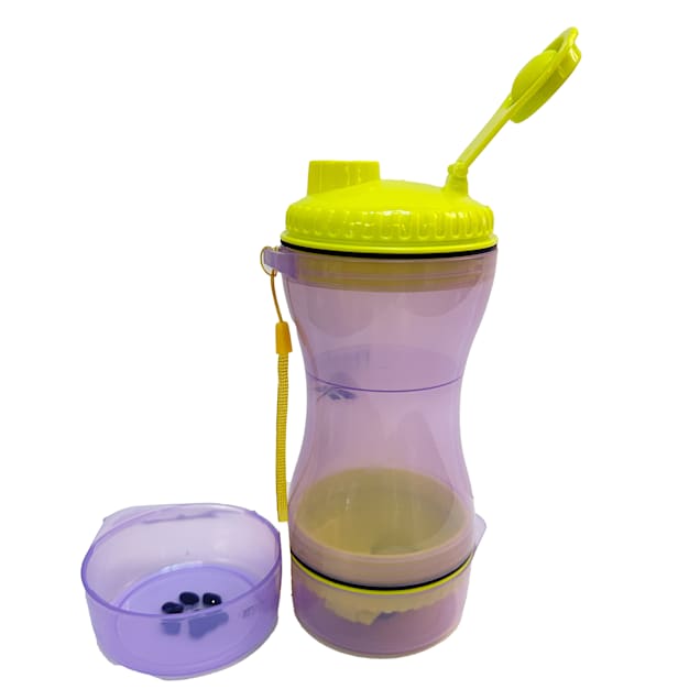 GMason Reebok Purple Logo Dog Waterbottle, Medium