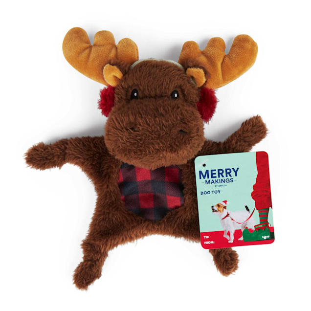 Moose Star Flattie Dog Toy