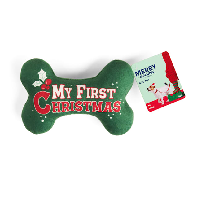 Christmas dog plush sales