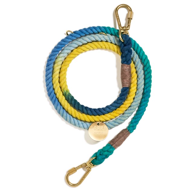 Found My Animal Azure Cotton Rope Dog Leash 7 ft. Petco