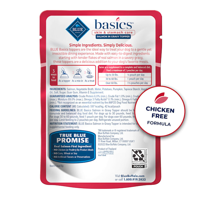 Blue Buffalo Blue Basics Skin Stomach Care Salmon in Gravy