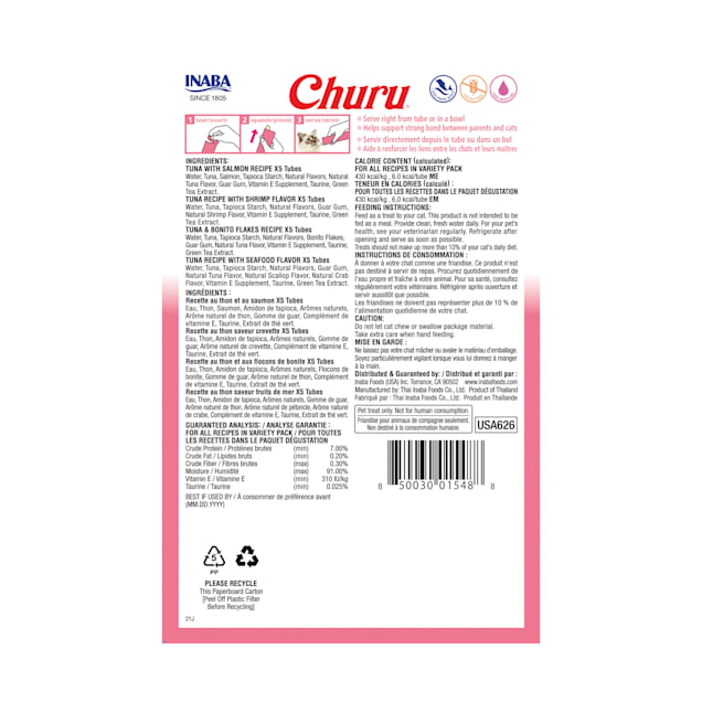 Inaba churu ingredients 2025