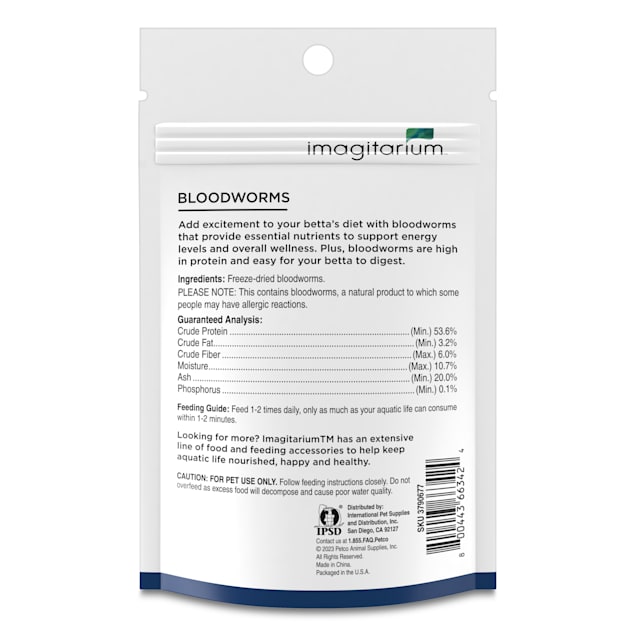 Bloodworms petco discount