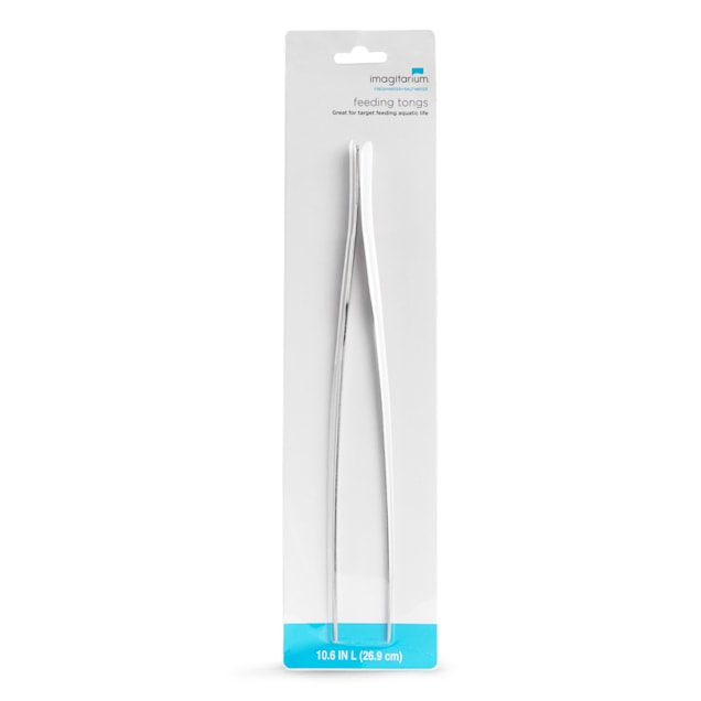 Imagitarium Stainless Steel Feeding Tongs, 10.6 Inch - Carousel image #1