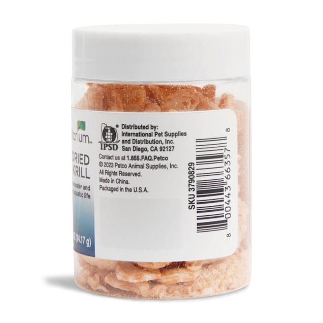 Imagitarium Freeze-Dried Krill Food for Freswater and Salt Water Aquatic Life, 0.5 oz.