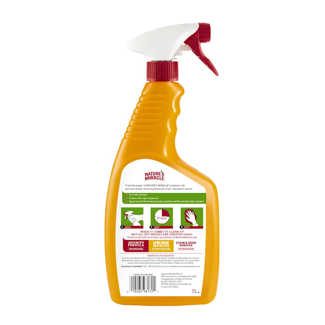 Nature's miracle orange oxy stain & odor remover clearance