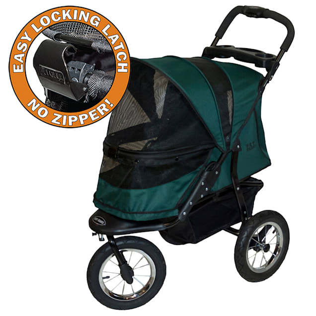 Pet Gear No-Zip NV Pet Stroller for Cats/Dogs, Easy Entry, Gel-Filled  Tires, Plush Pad, Cover Incl. & Reviews