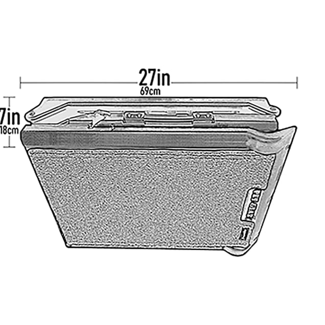 Pet Gear Tri Fold Pet Ramp with SupertraX