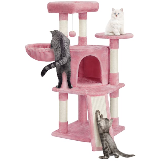 Pink top cat tower
